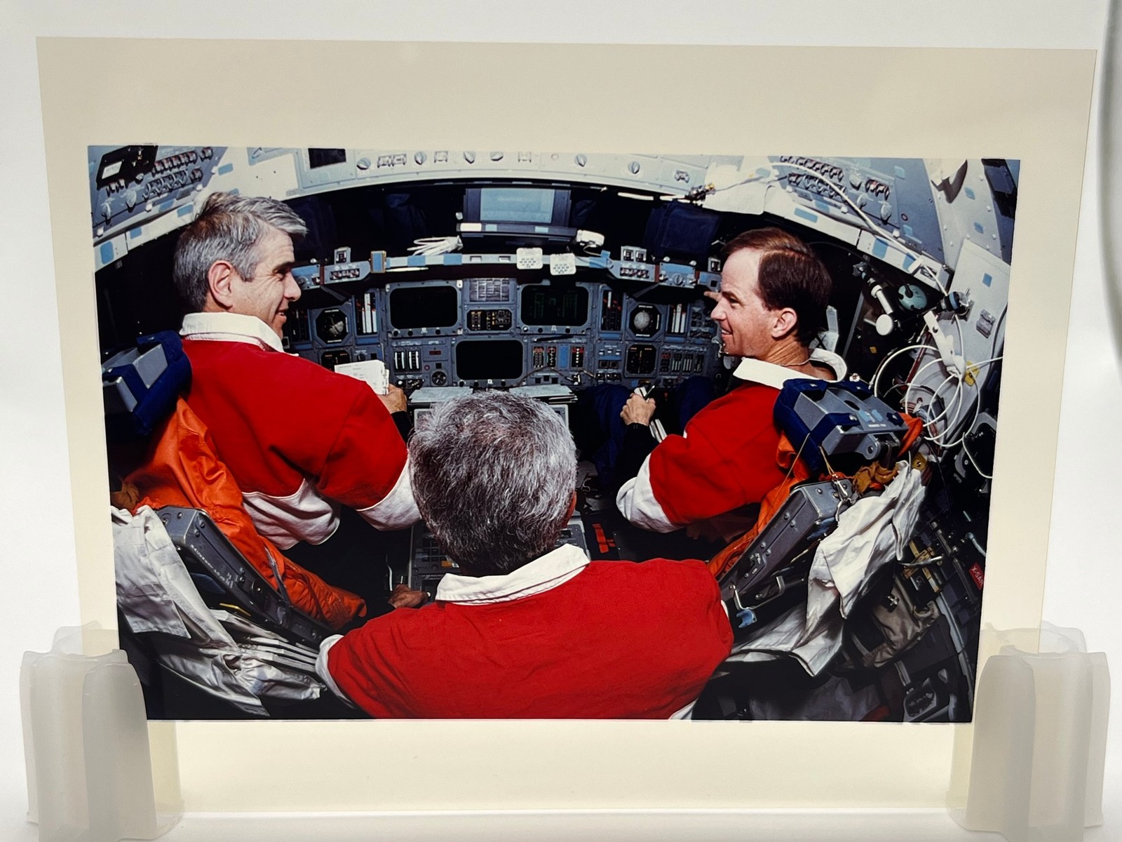 STS-59 Endeavour Cockpit 1994 - Original 4x5 NASA Photo Transparency
