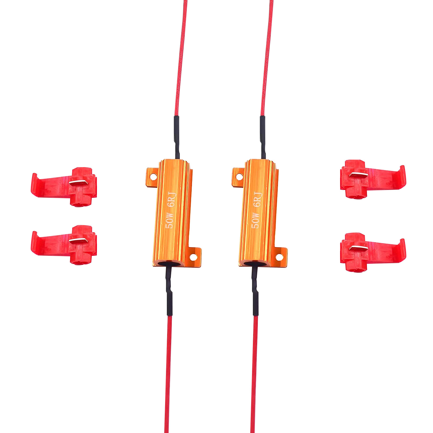 2x 4157 Load Resistor For Switchback LED Turn Signal Light Hyper Flash Fix