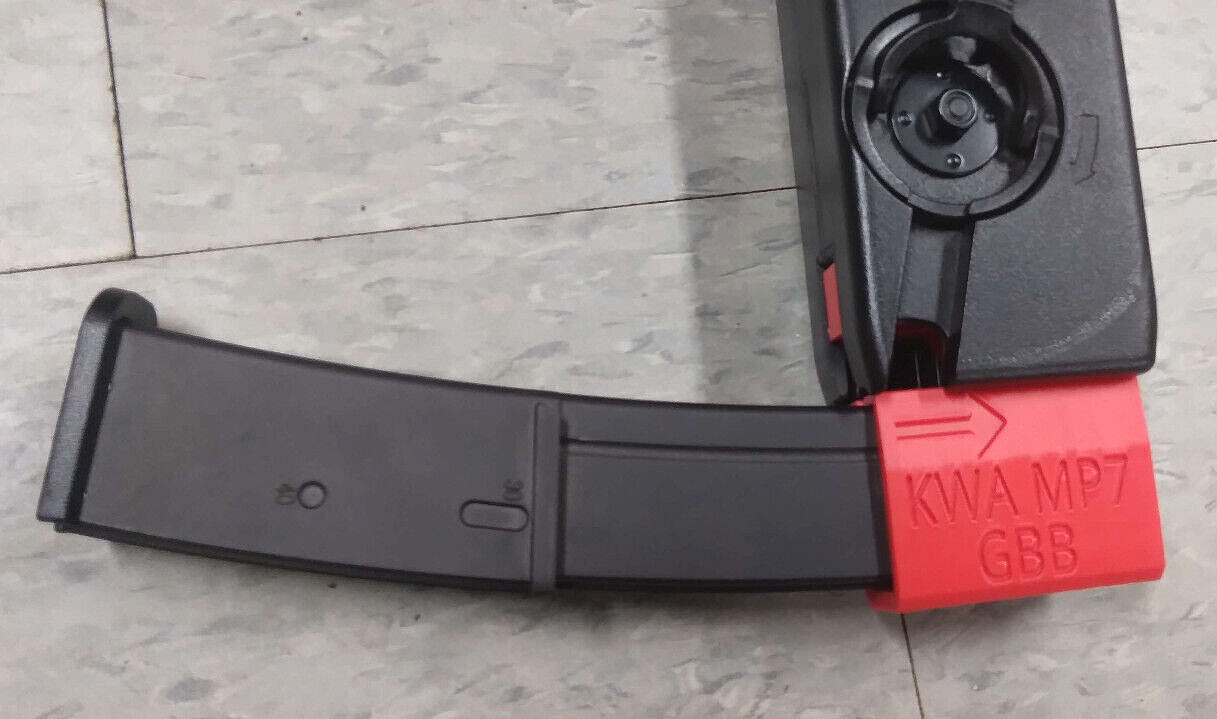 KWA MP7 Airsoft GBB Odin Speedloader Adapter (Red)