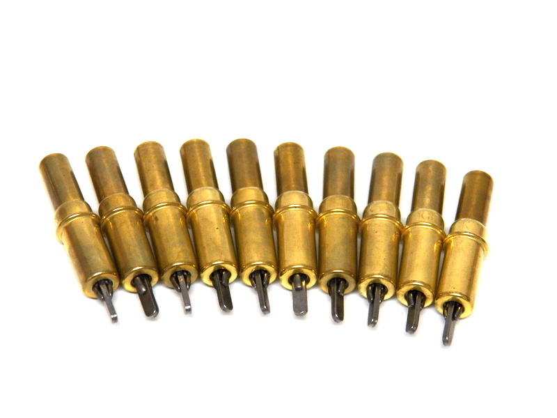 USA MADE 10 Piece 3/16" Monogram Wedgelok Clecos 0-1/2" Grip