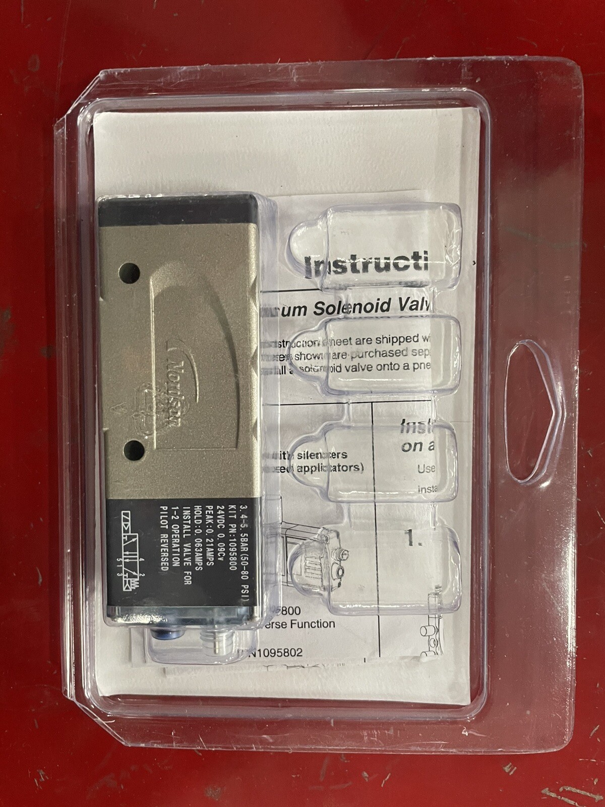NORDSON 1095800 SOLENOID BRAND NEW