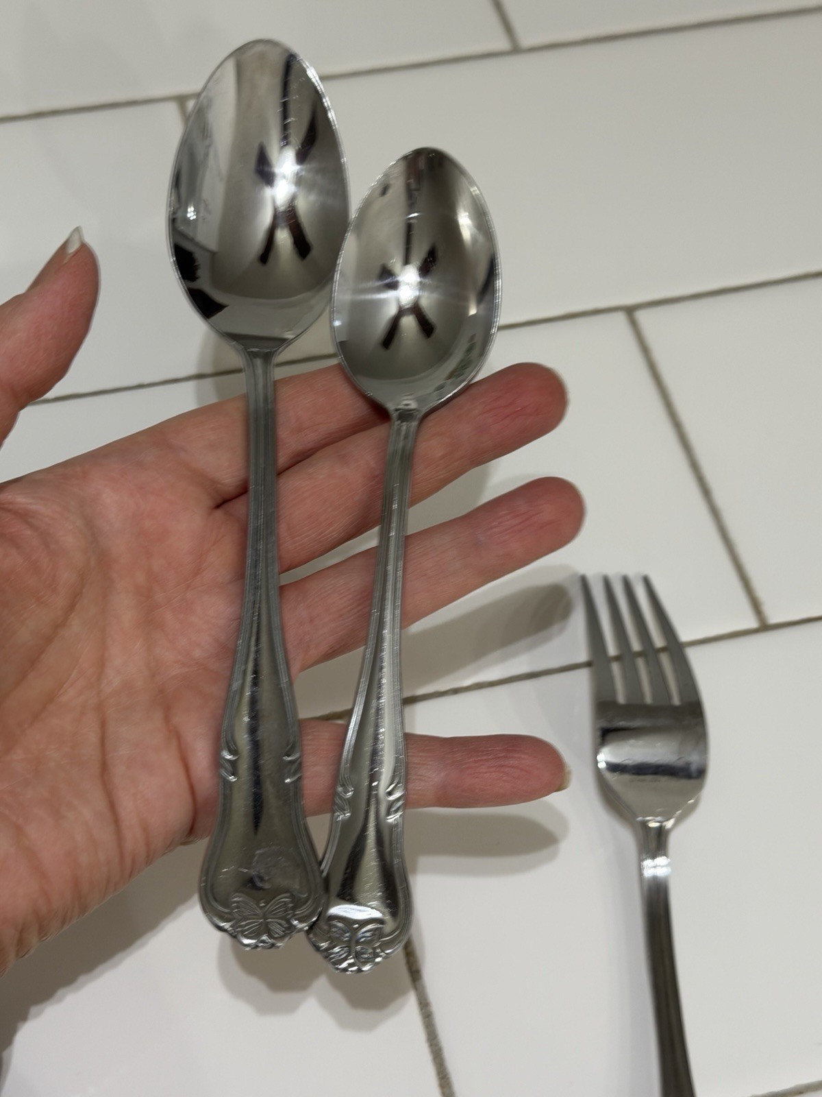 The Pioneer Woman Alex Marie Butterfly Stainless Flatware Replacement Set Of 4