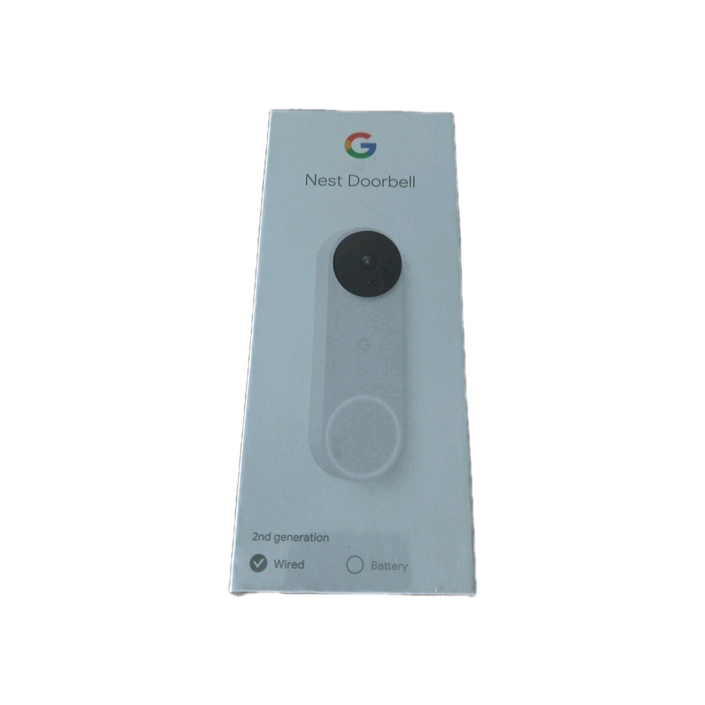 NEW in BOX! Google Nest Wired Doorbell Camera 2nd Generation (Sealed, White)