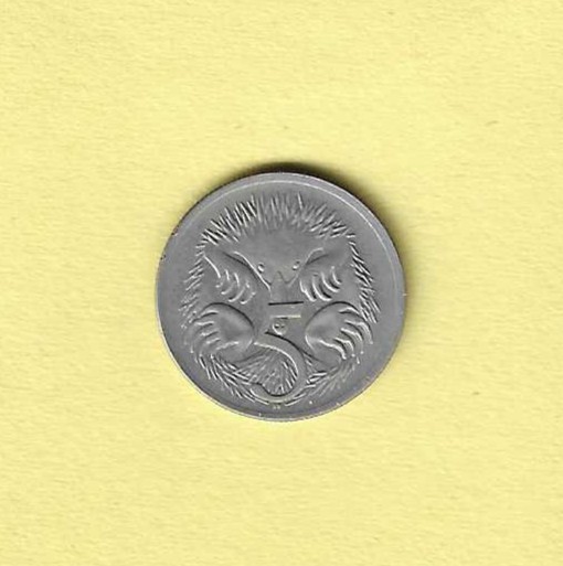1971 Australia 5 Cents EF-45