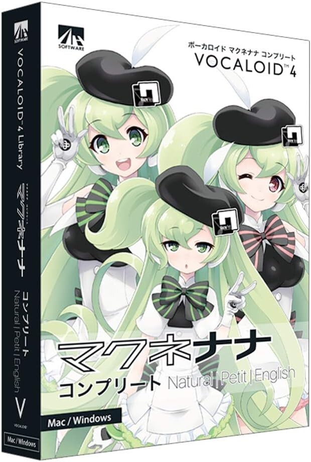 VOCALOID 4 Macnenana Complete Natural Petit Windows,Macintosh SAHS-41019 English