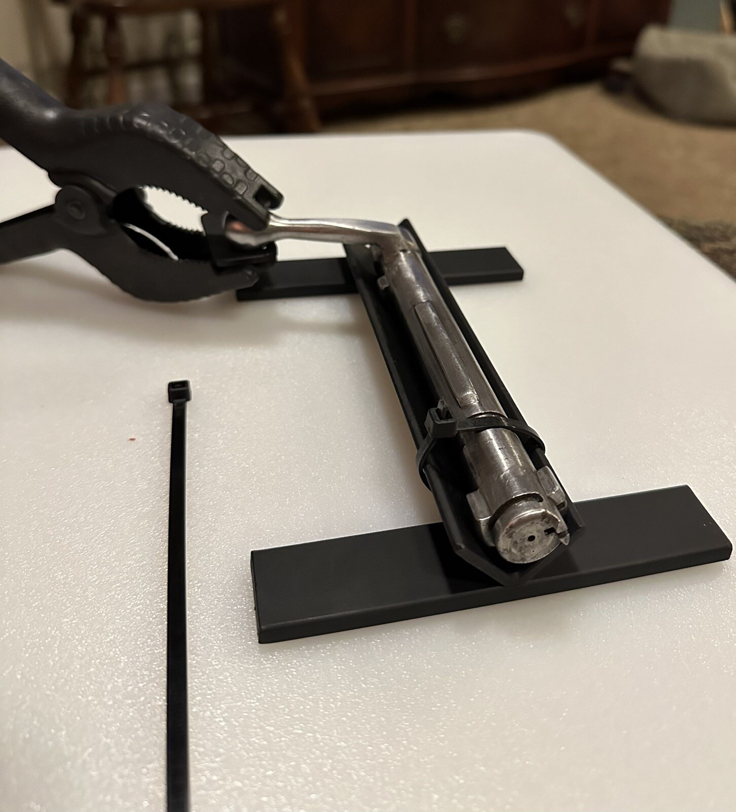 Universal Rifle Bolt Welding Jig