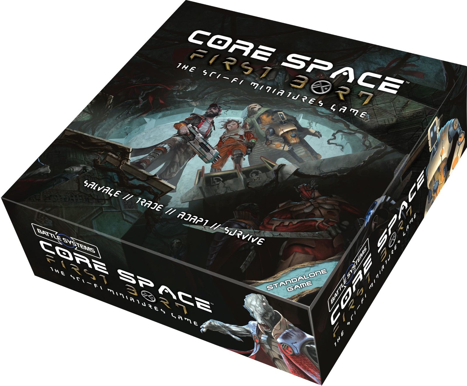 Battle Systems - Core Space First Born - Sci-Fi Miniatures Board Game Medium