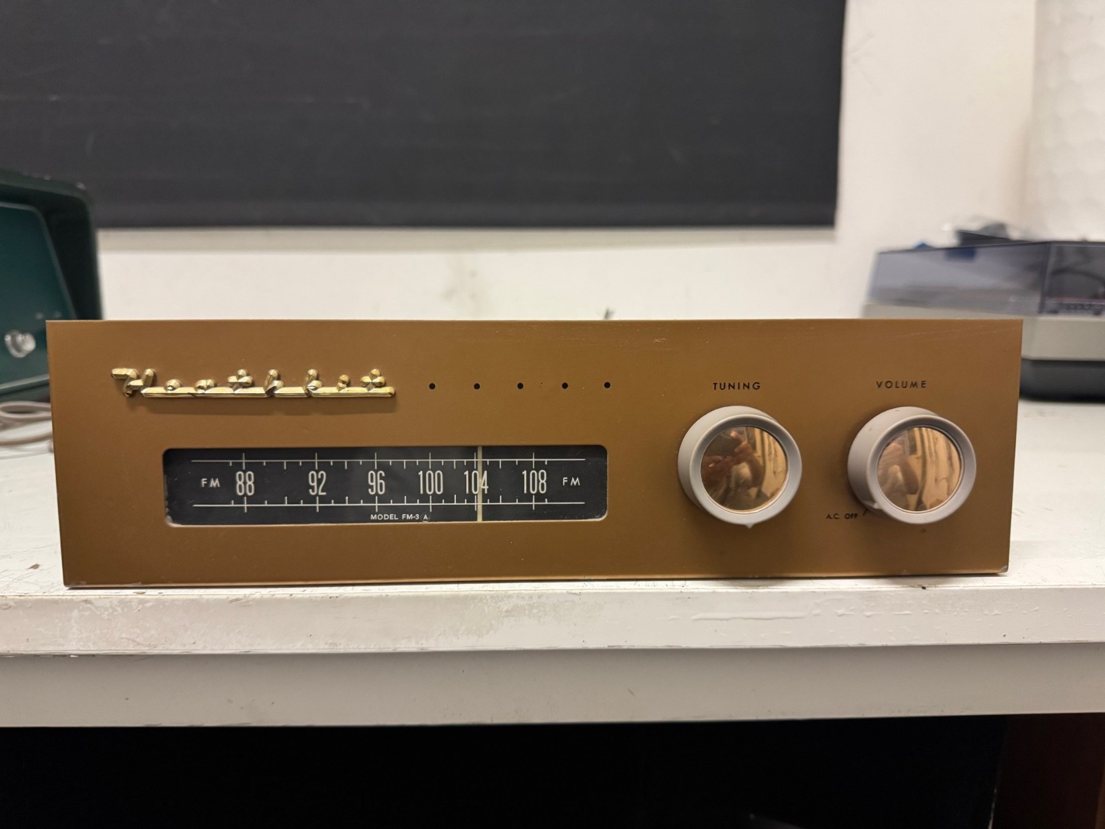 Heathkit Vacuum Tube Tuner Mono　Please read carefully to the end.