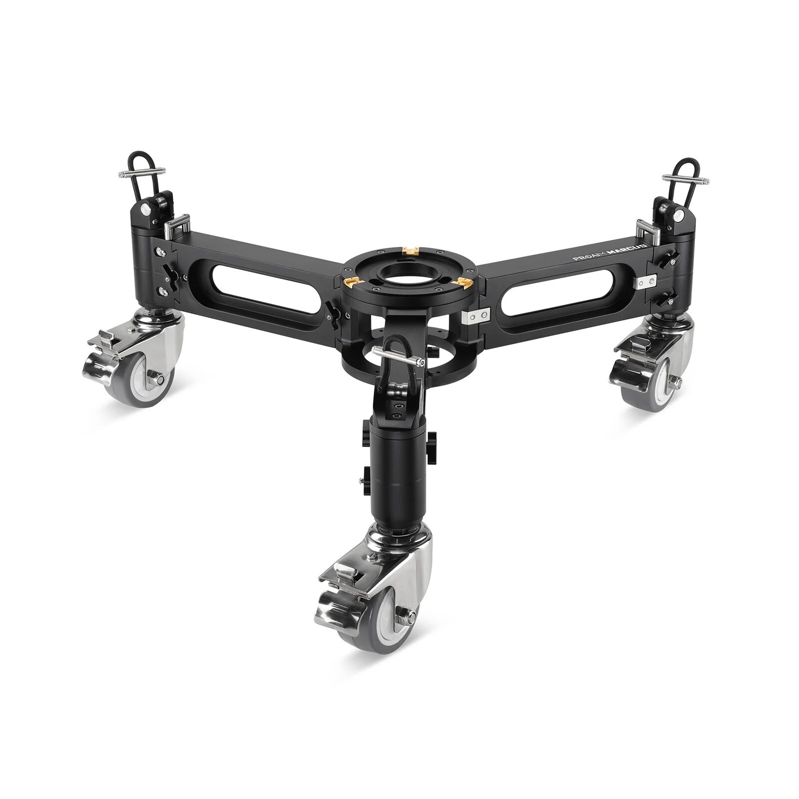Proaim Marcus Camera Dolly with Mitchell & Euro/Elemac Adapter Base | DL-MRCS-01