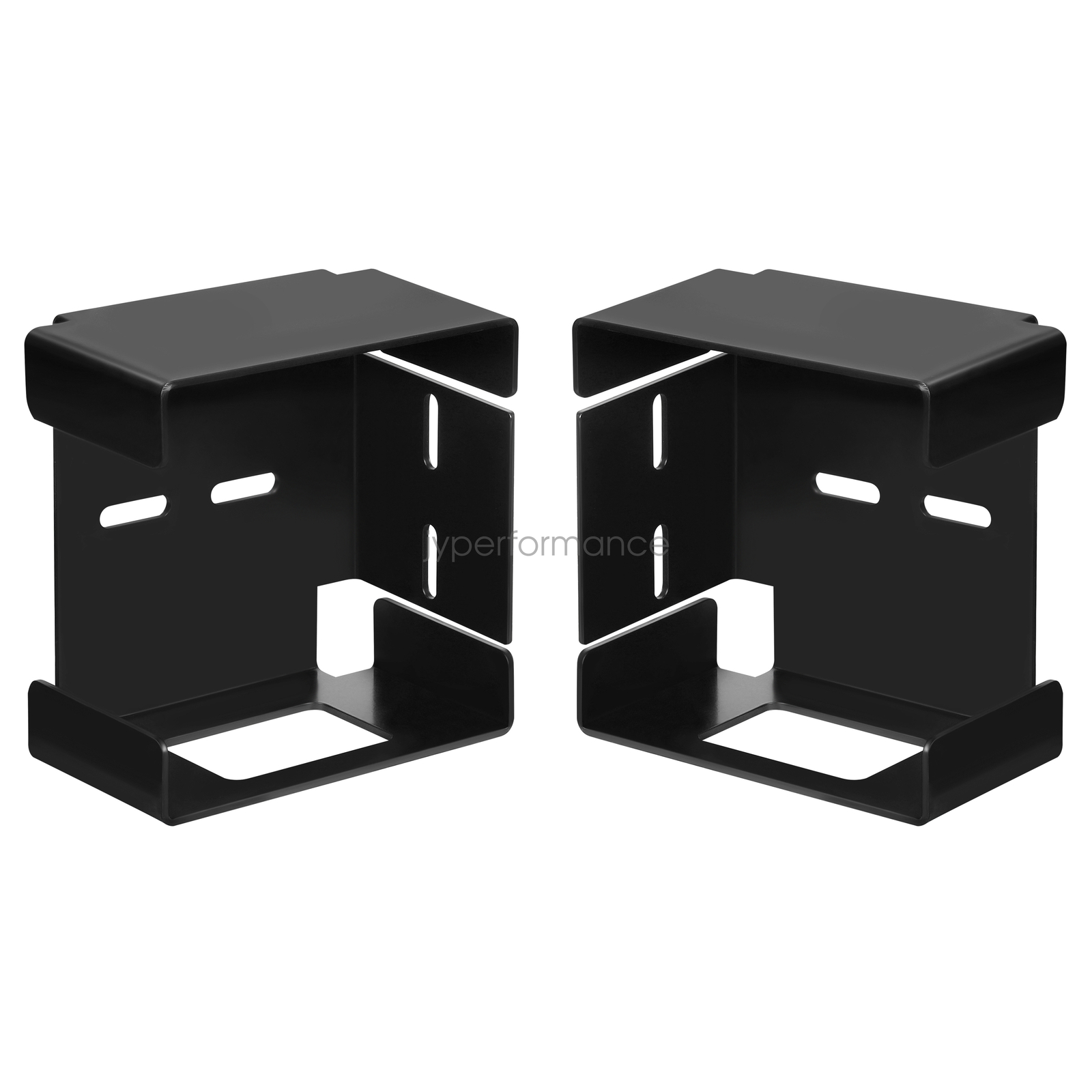 Pair of Steel Tail Brake Lights Guard Square Mounting Box Trailer Truck Over 80"