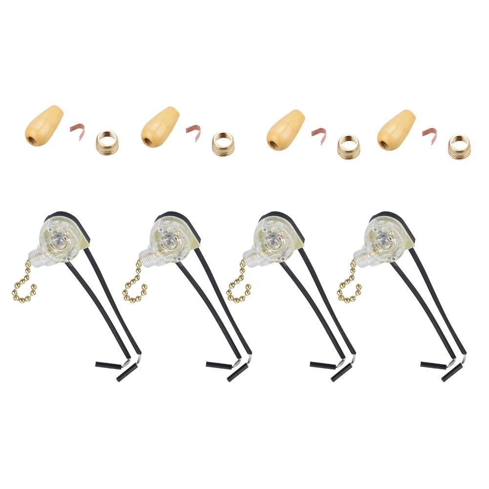 4Pcs/Lot Universal Ceiling Fan Light Wall light Replacement Pull Chain Switch