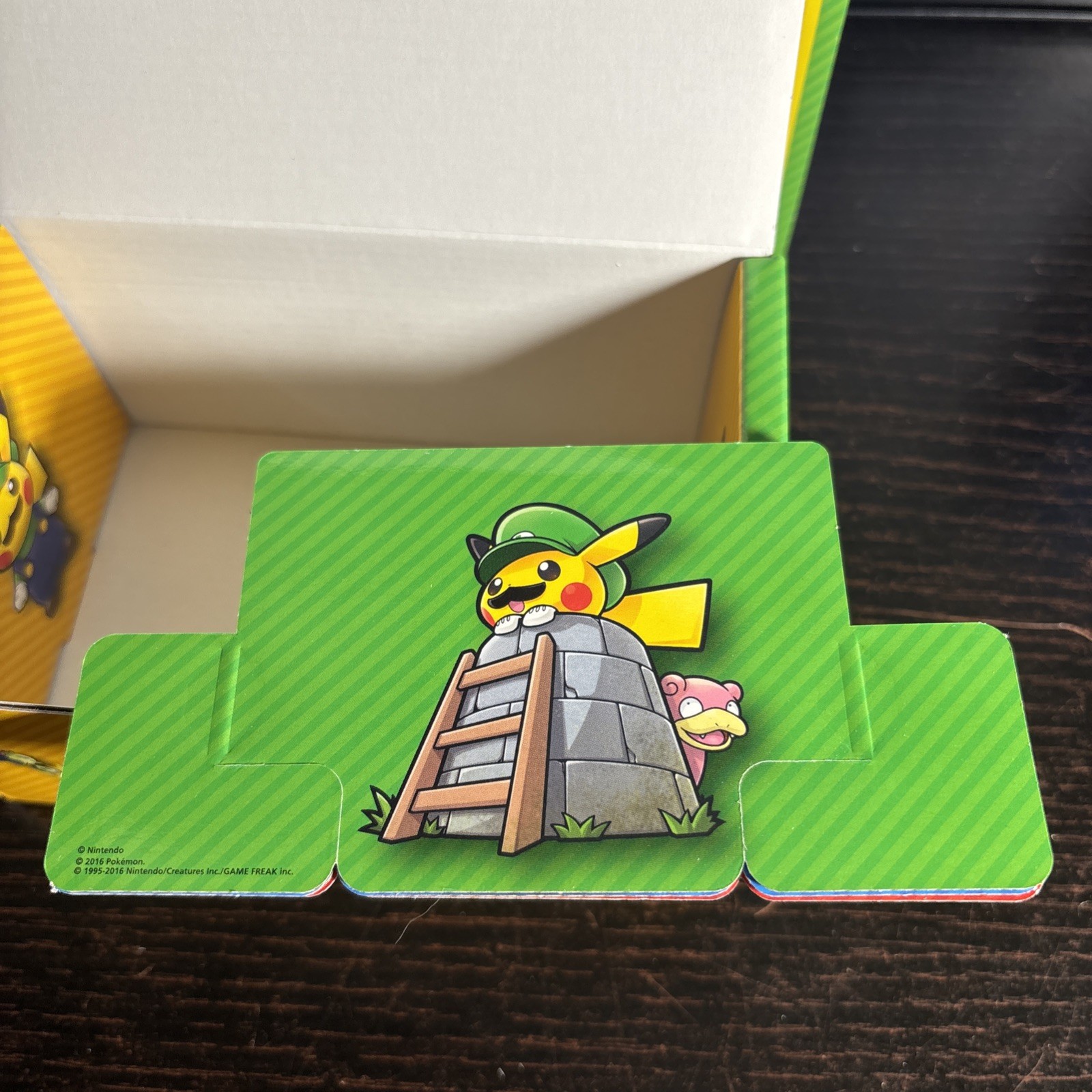 Mario Pikachu Box (Luigi) - Box & Dividers Only