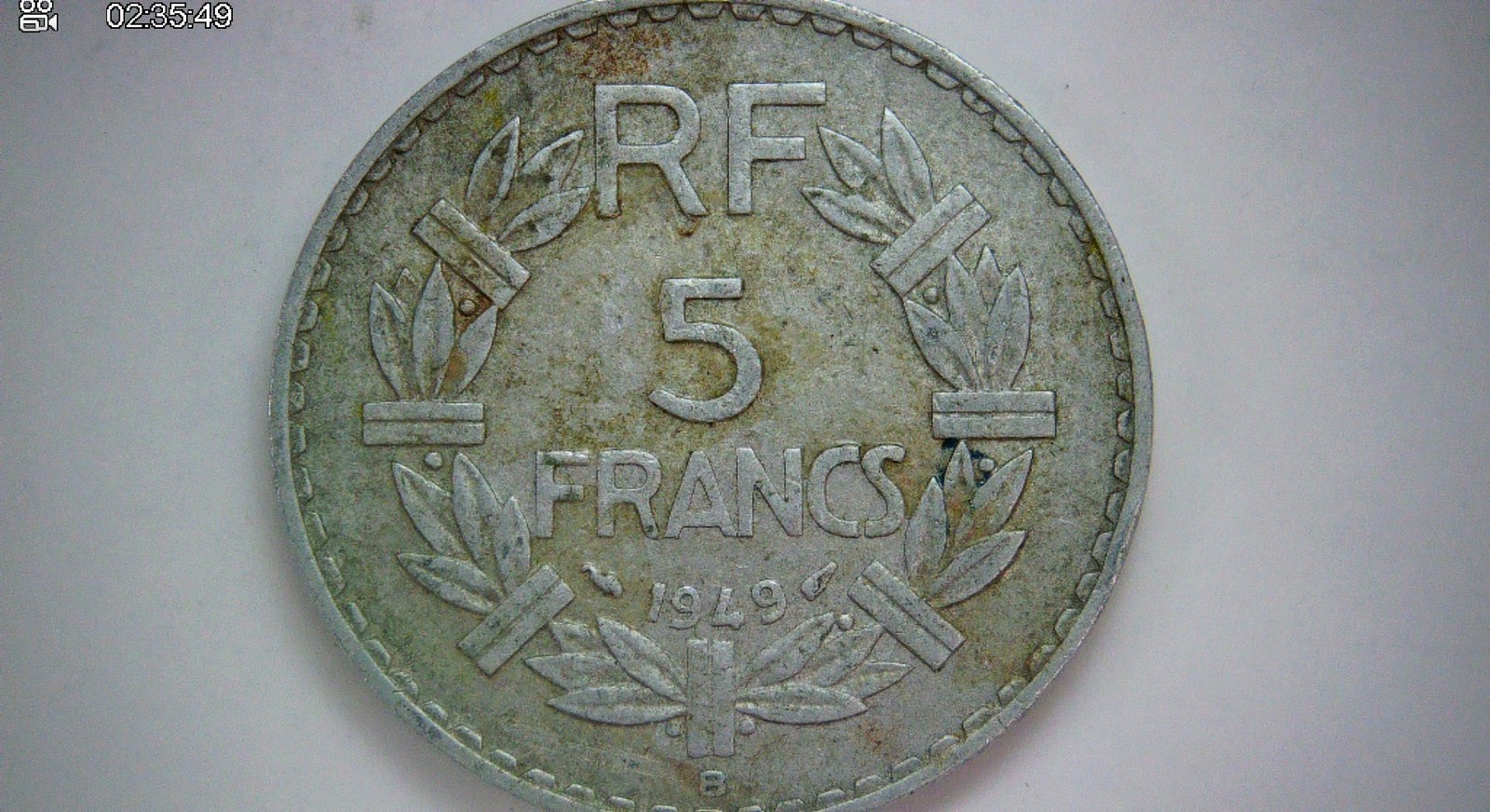 France 1949 5 Francs 5 Francs (Lavillier, Fourth Republic) Coin
