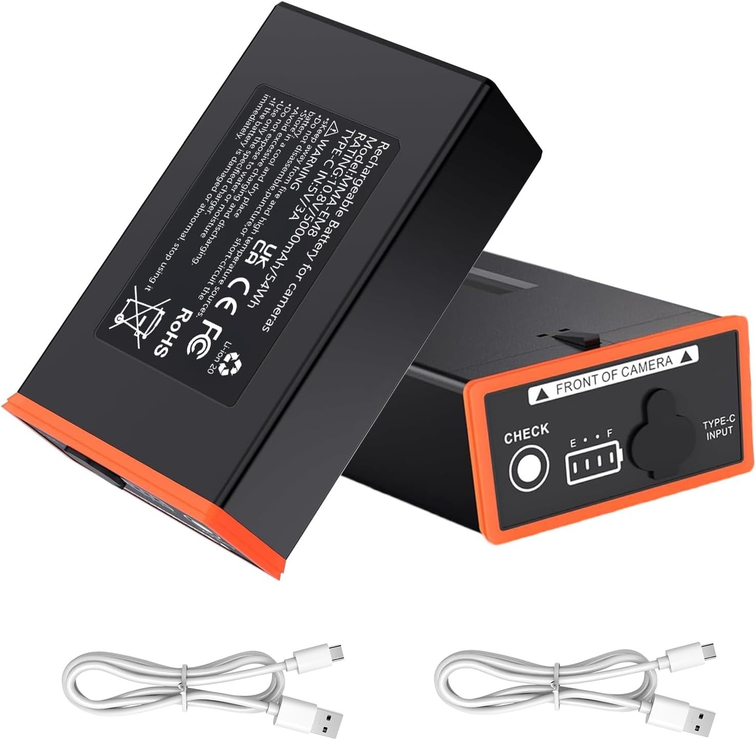 2x New Moultrie Power Mag MMA-EM8 5000Ah Battery For Edge Cellular Trai Camera