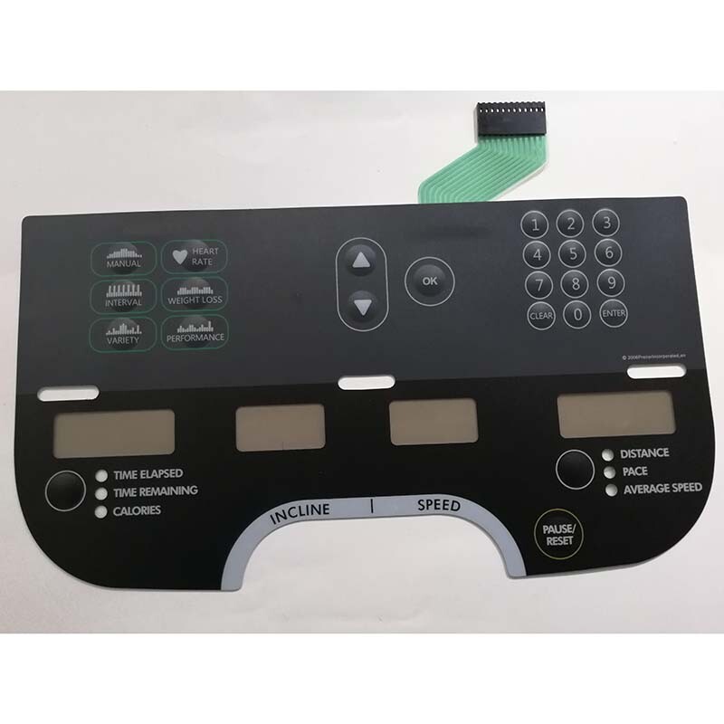 1PCS FOR Precor 932i 954i Treadmill Panel Switch Button Film  Membrane Keypad