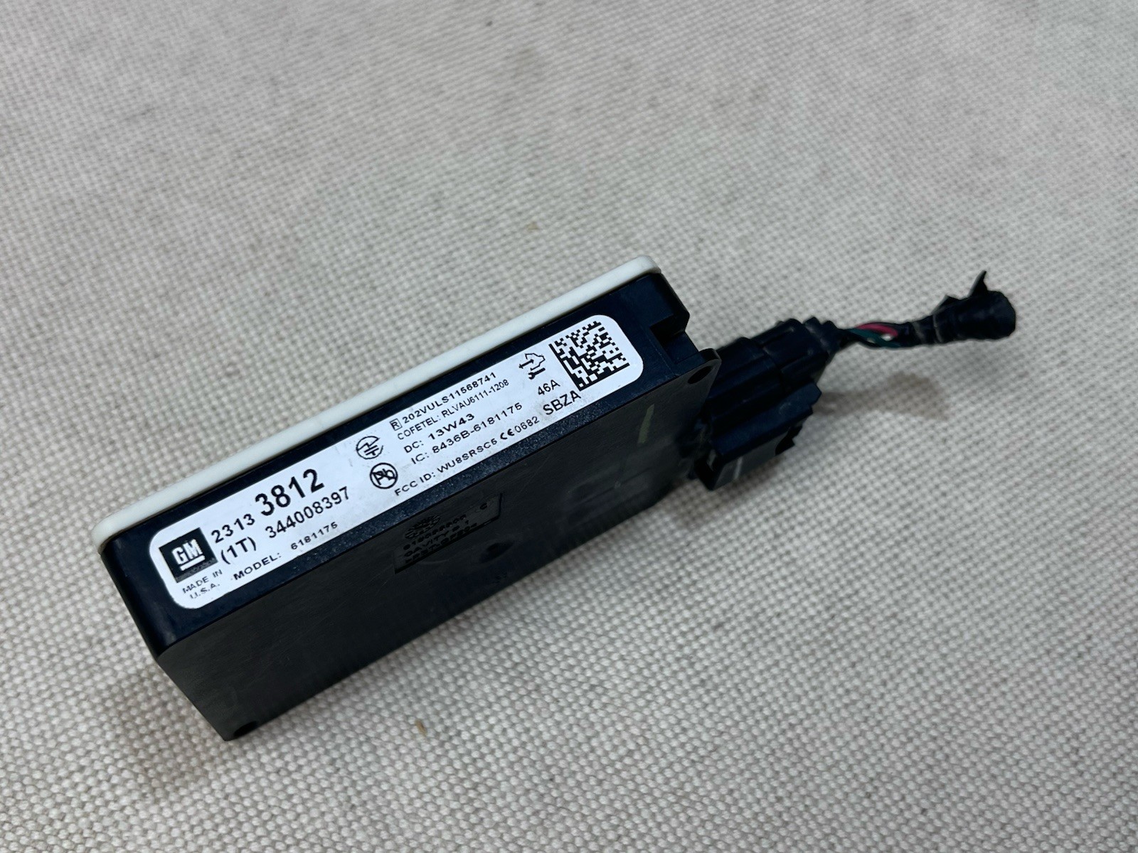 2014-2018 Cadillac ATS CTS SRX XTS Blind Spot Radar Module Sensor OEM 23133812