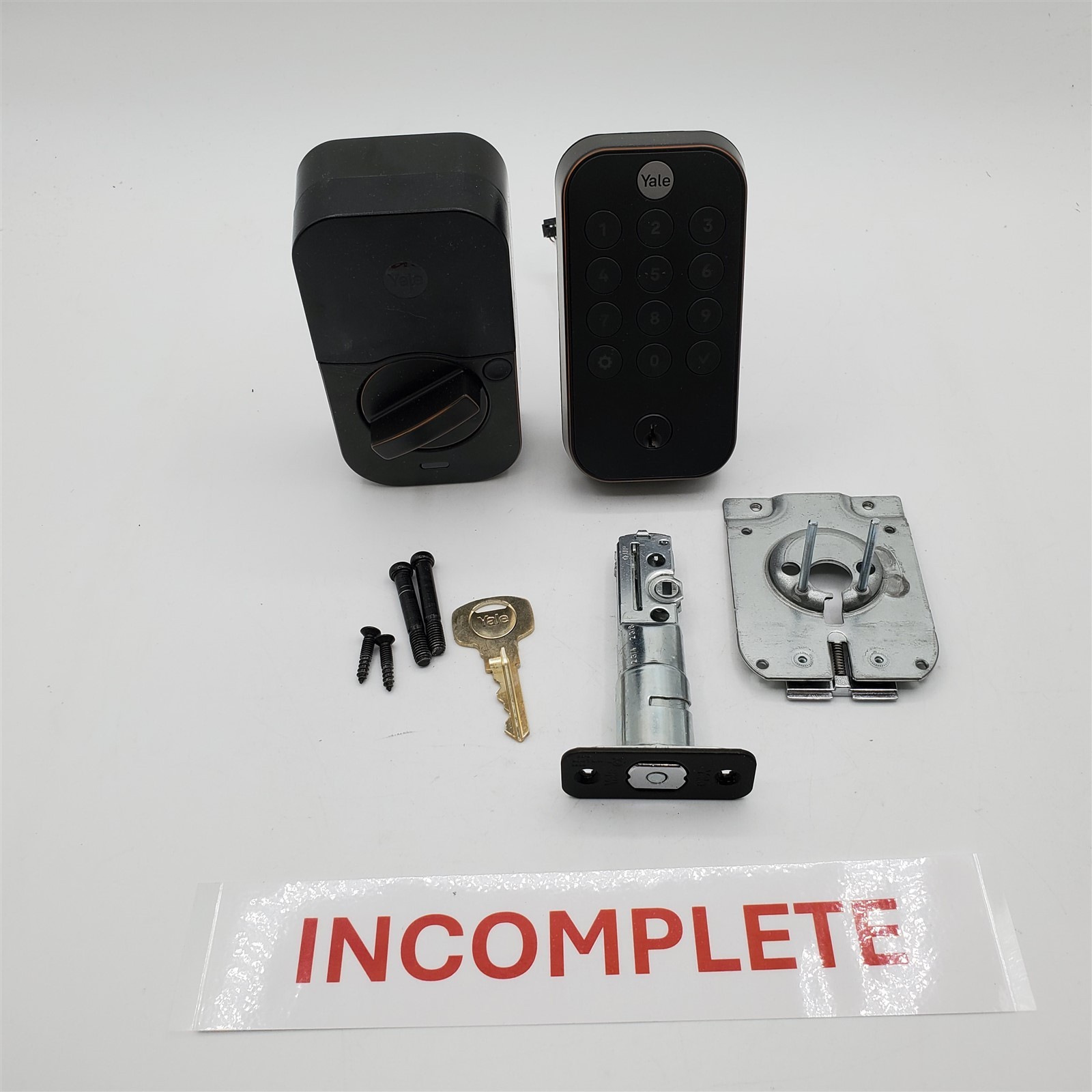 Yale Security Assure Lock 2, Oil Rubbed Bronze Smart Entry, Wi-Fi Keypad *READ*