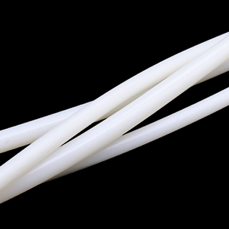 Silicone Rubber Cord White Round Strip Solid Rubber Strip Sealing Strip 1mm~25mm