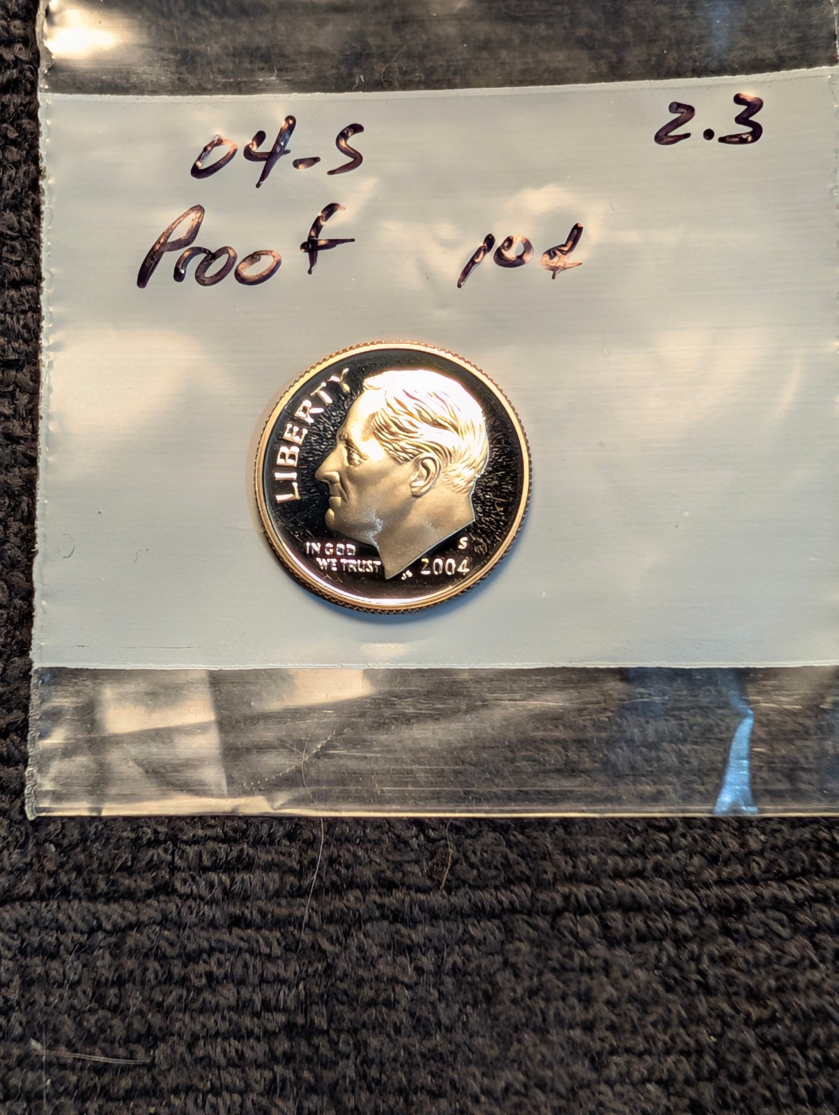 2004-S Proof Roosevelt Dime  ** From Proof Set **