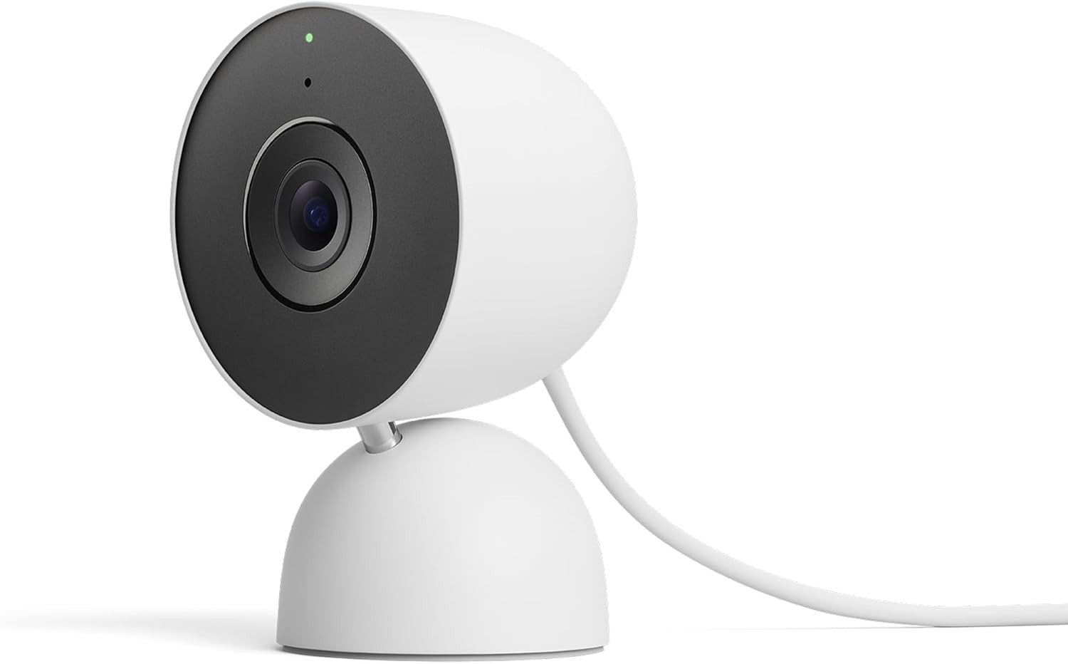 Google Nest Cam (3rd-Gen) Security Camera Snow Wired Night Vision 2-Way Audio