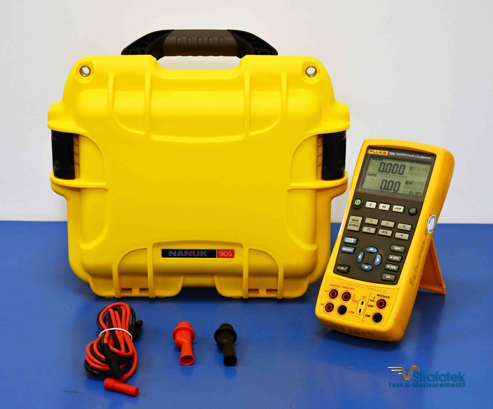 Fluke 724 Process and Temperature Calibrator NIST Calibrated with Data
