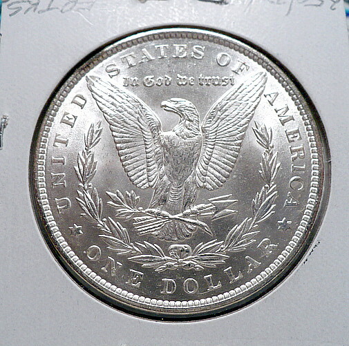 1889-P MORGAN SILVER DOLLAR GEM+ BU/MS, BETTER DATE NICE+, WHITE+, SHARP X C248