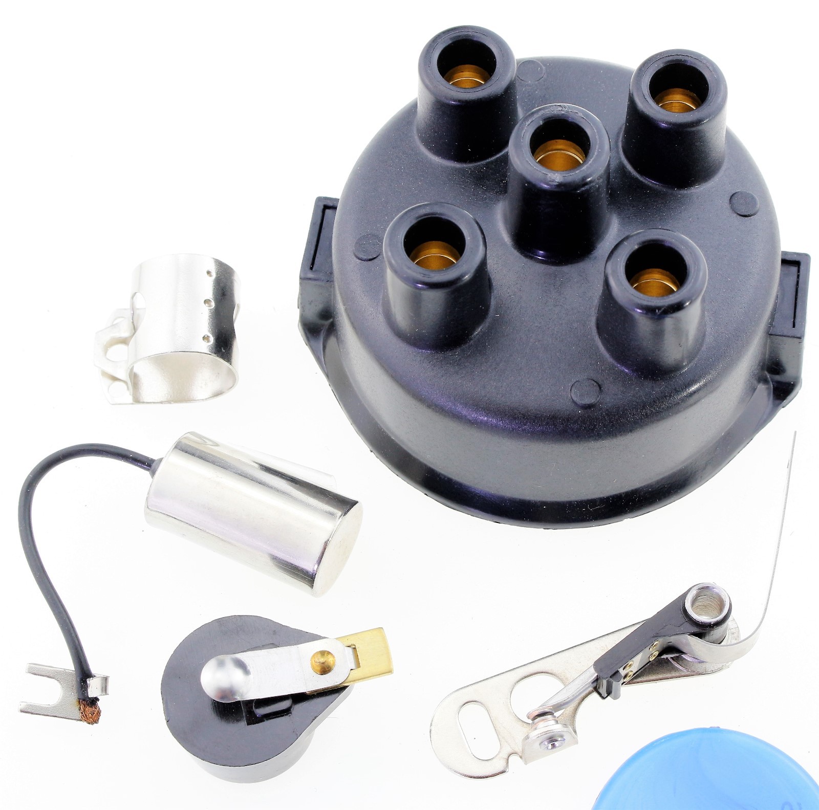 Distributor Cap Points Condenser Rotor fit John Deere tractor 1010 2010 3010 E70