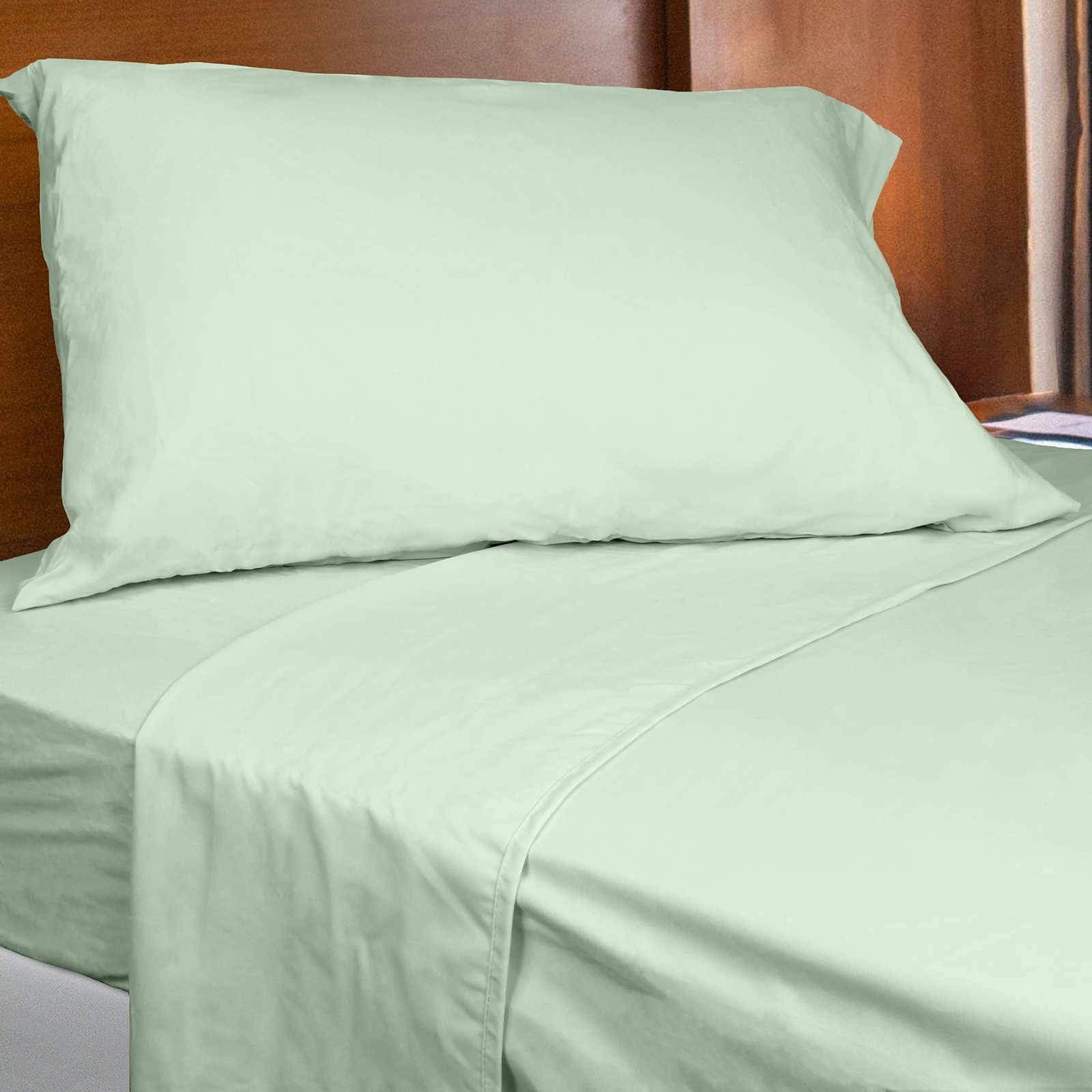 Everything Comfy Soft Brushed Microfiber Set, Full, Fog Green