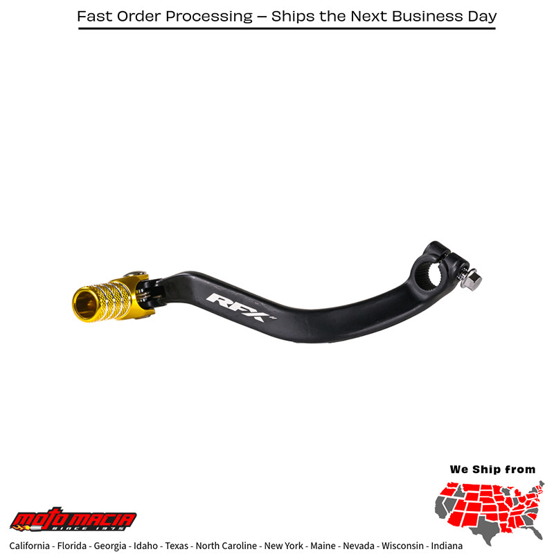 Race Shift Lever Yellow Suzuki Rm250 1989-2008