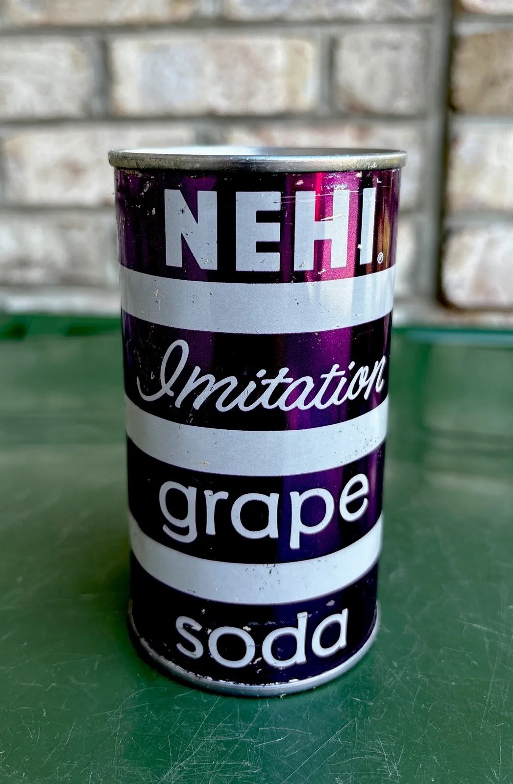 NEHI 🍇 Soda Can Flat Top 1960s Nice Condition !