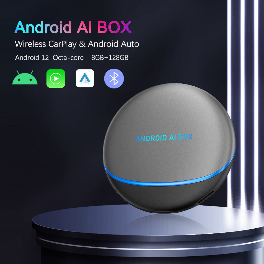 8G+128GB Android 12.0 CarPlay AI Box Wireless Carplay Android Auto Qualcomm 6125