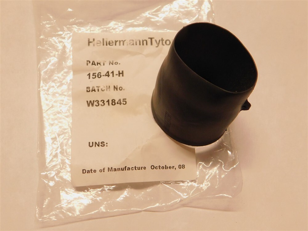 Hellermann Tyton 156-41-H Heat Shrink Limited Fire Hazard Mat. Connector Boot