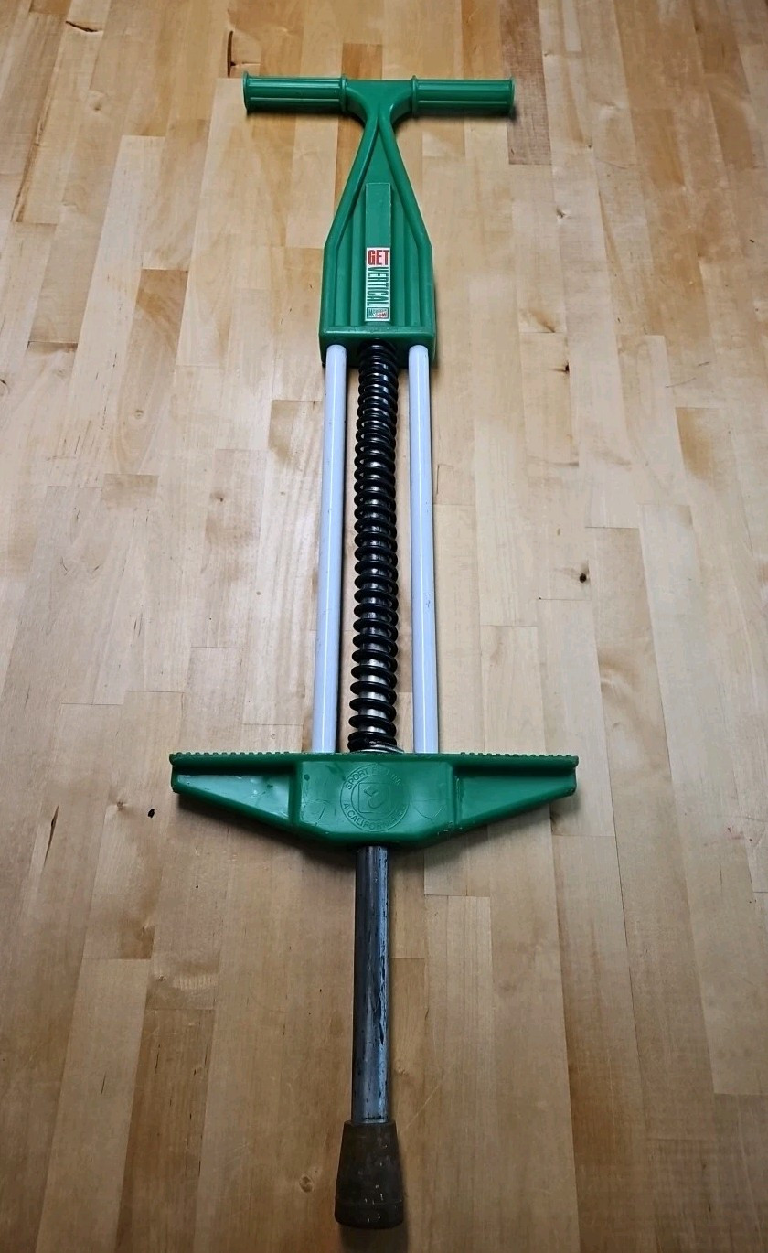Vintage 1994 Mountain Dew Get Vertical Promo Adult Pogo Stick Mtn Dew PepsiCo