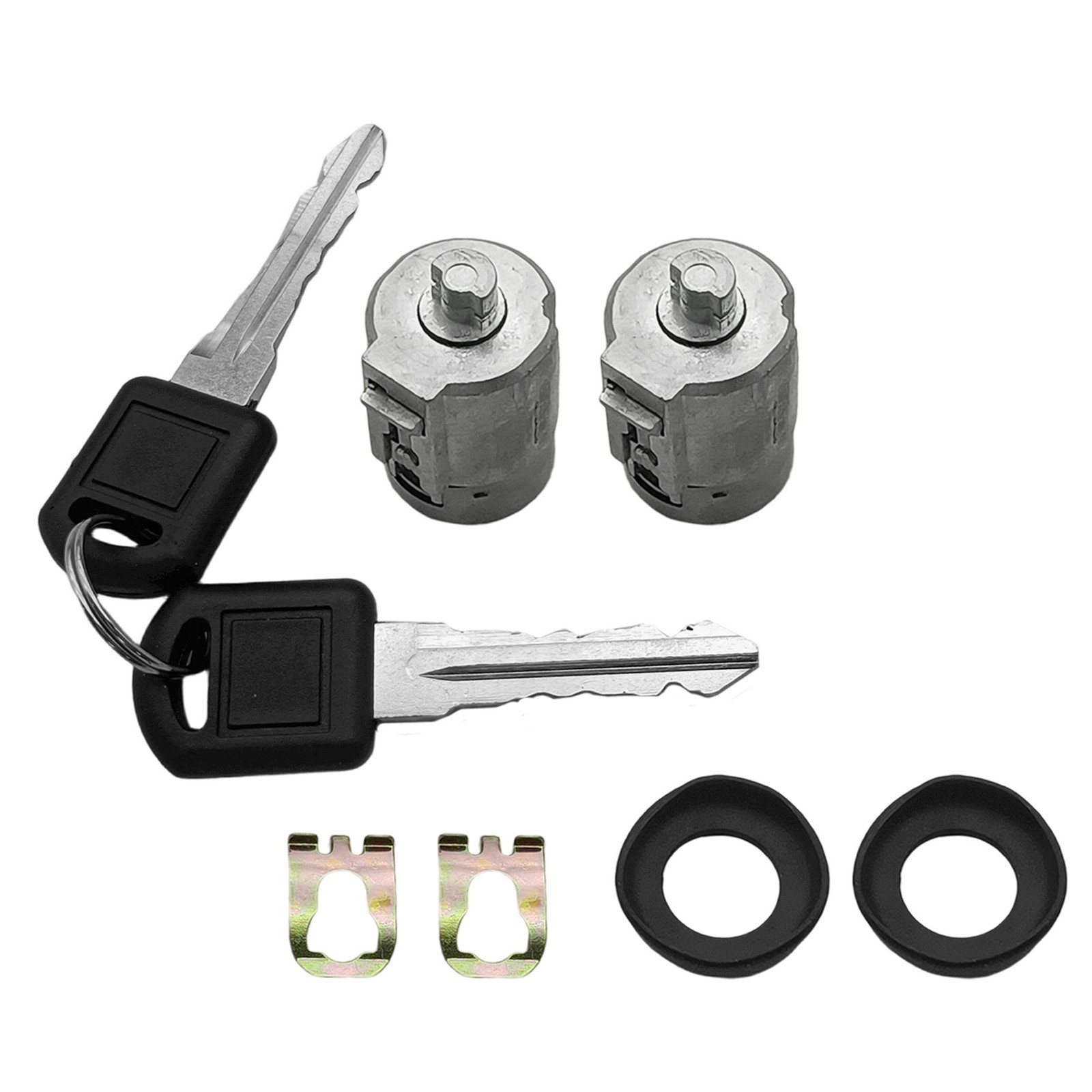 Door Lock Cylinder Kit With Keys 12549131 For 1500 2500 3500