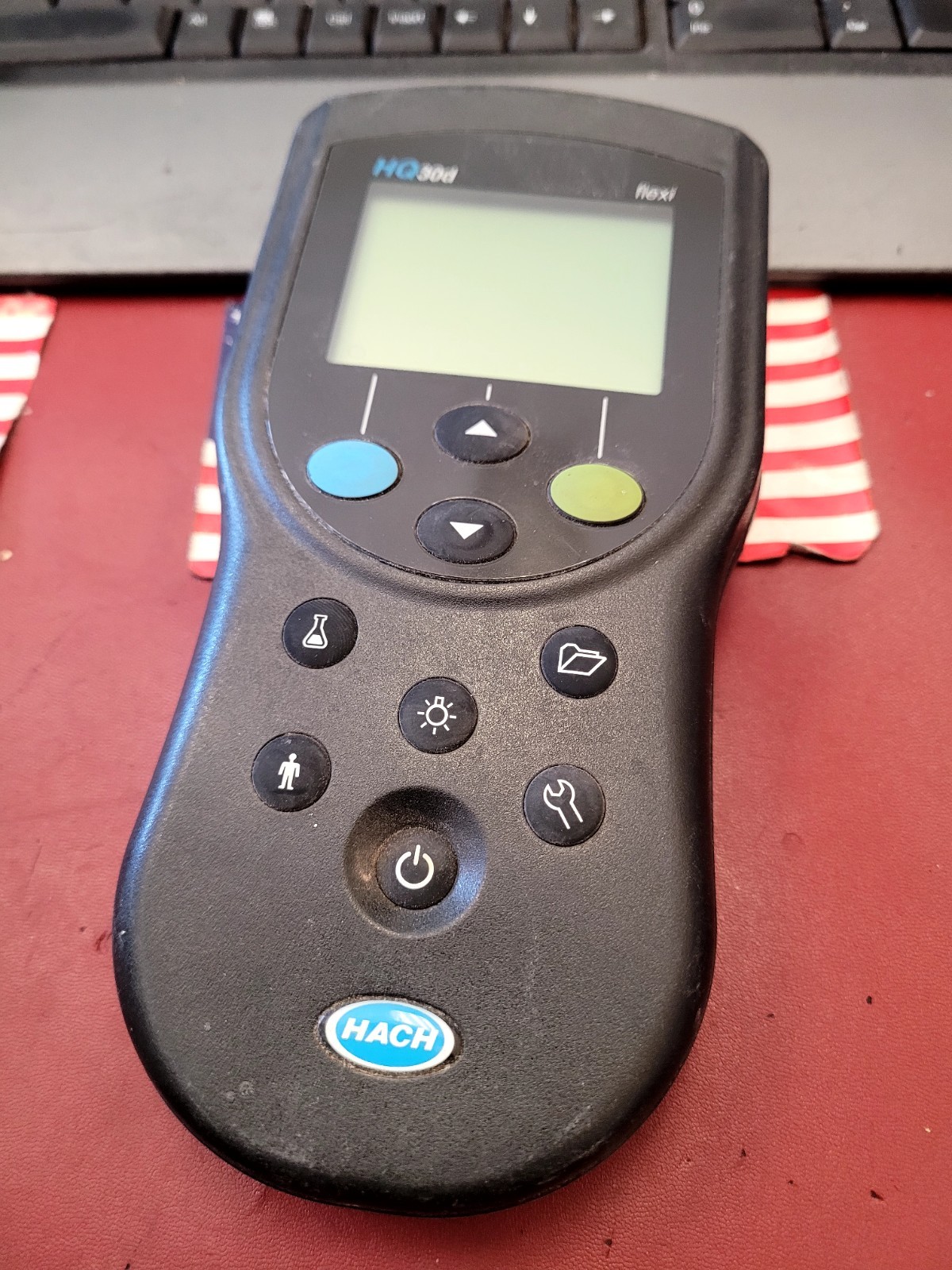 TESTED WORKING Hach HQ30d Water Quality Analyzer UNIT ONLY NO AC POWER (B1-5A)