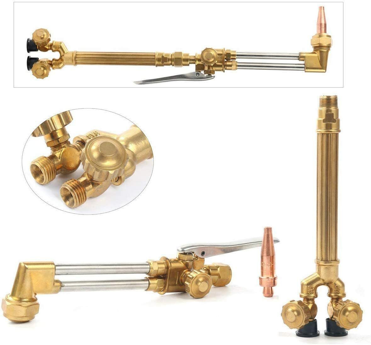 Victor Style Oxygen Acetylene Cutting Welding Torch w/ CA1350 100FC Torch Handle