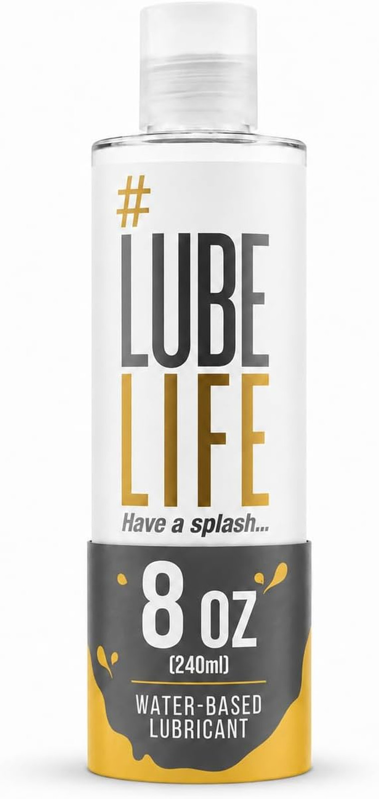 LUBELIFE Water-Based Lube – Personal Lubricant for Men, Women & Couples, Travel