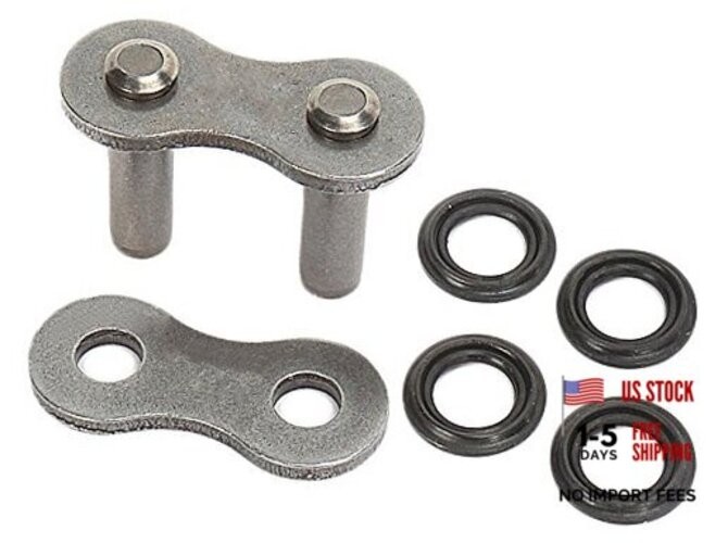 Chain C530Z1RRL (530 Series) X-Ring Rivet Type Connecting Link Black Steel