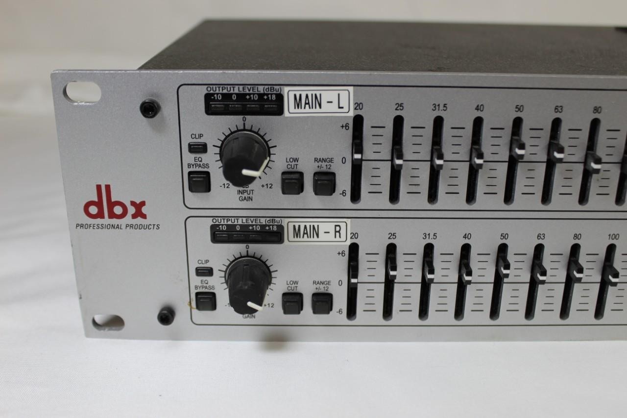 DBX 231S Dual Channel 31 Band Graphic Equalizer