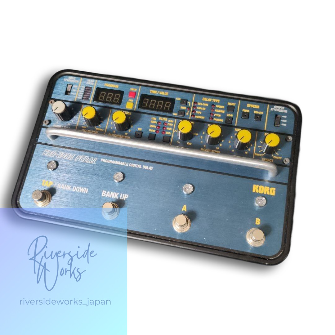 KORG SDD-3000 PEDAL Digital Delay Used