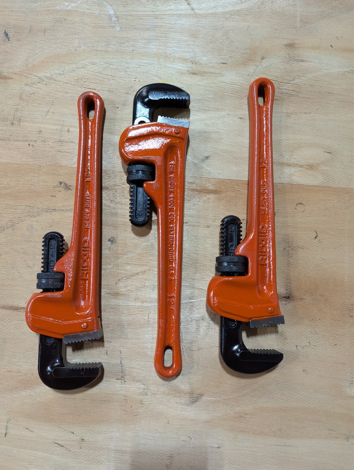 RIDGID #31015 12" H.D. PIPE WRENCH
