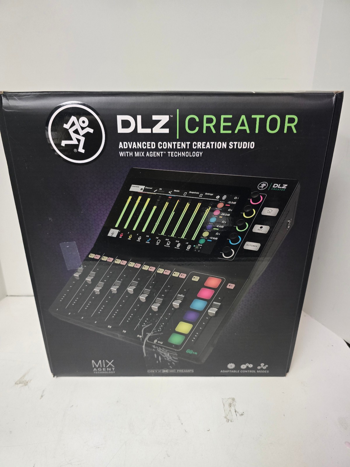 Mackie DLZ Creator Advanced Adaptive Digital Mixer With Mix Agent Technology