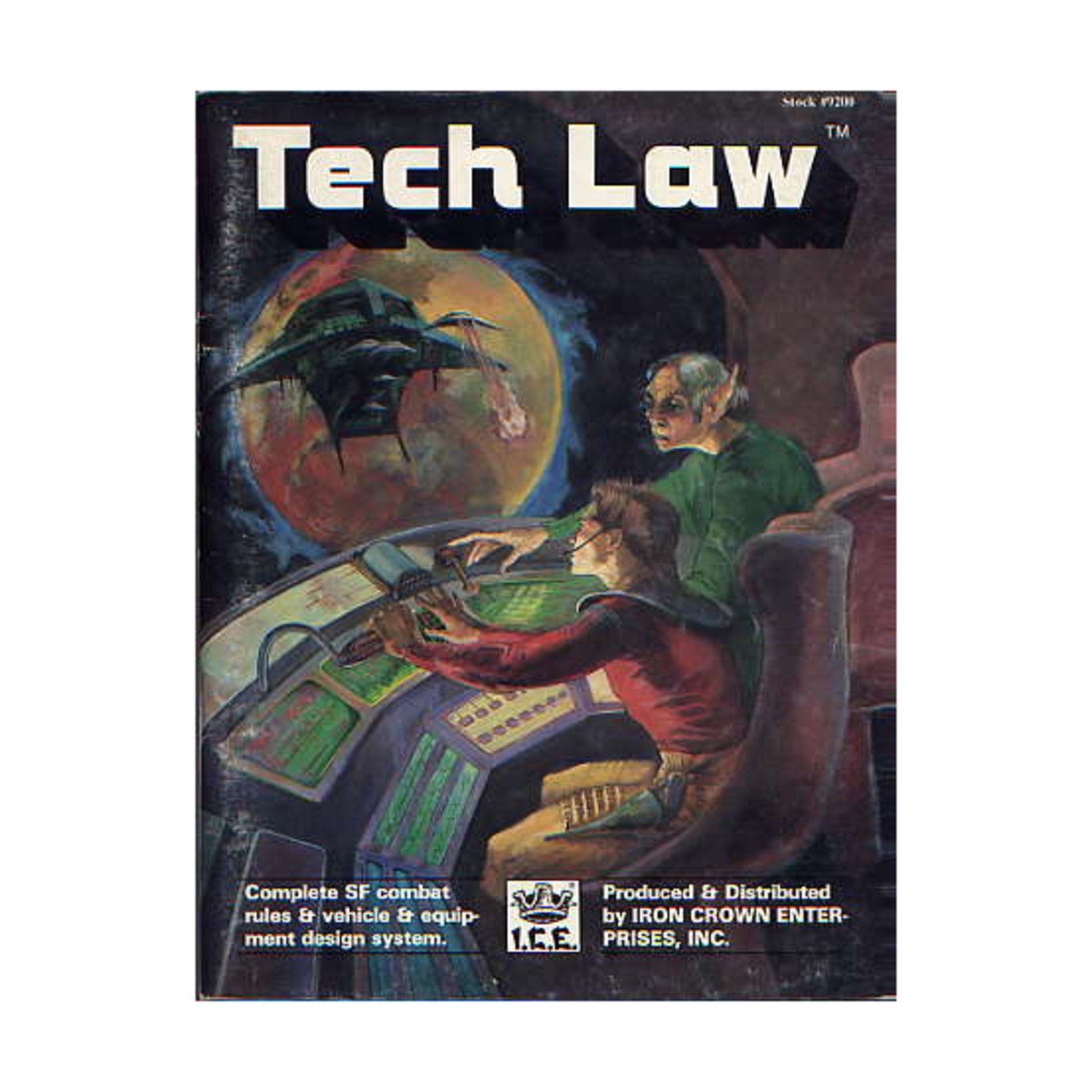 ICE Space Master 1st Ed Tech Law VG+