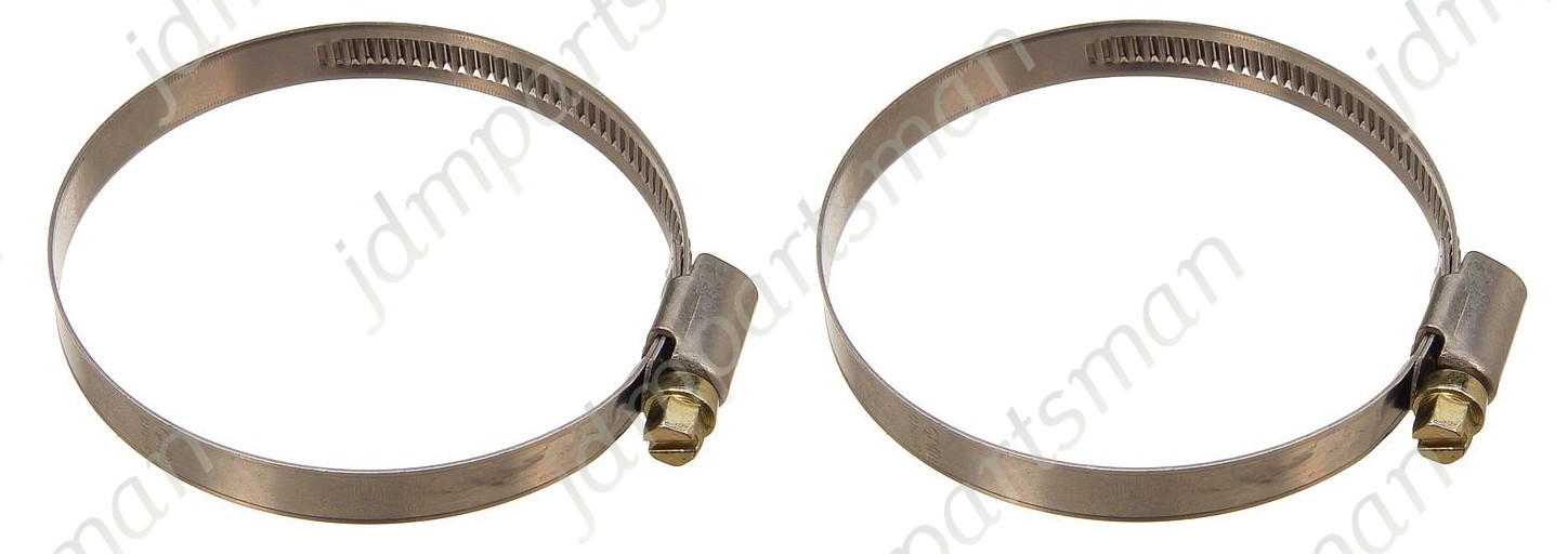 Narrow Band 9mm Steel Hose Clamp 50-70mm - Made in Germany Pack of 2   HC50-70/9