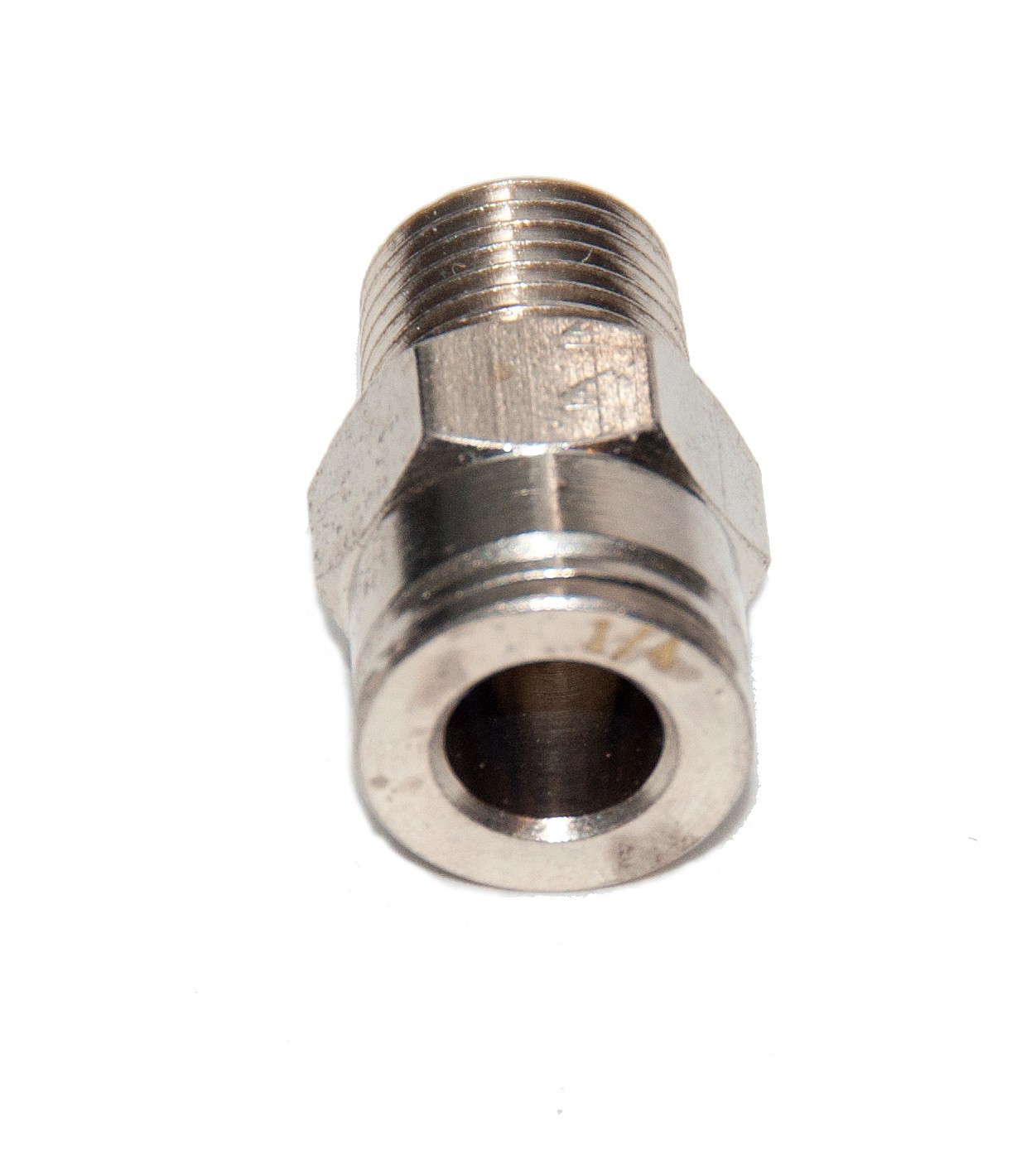 Tube Fitting Male Connector  Metal Push In to Connect  5 PCS 1/4" OD x 1/8 NPT
