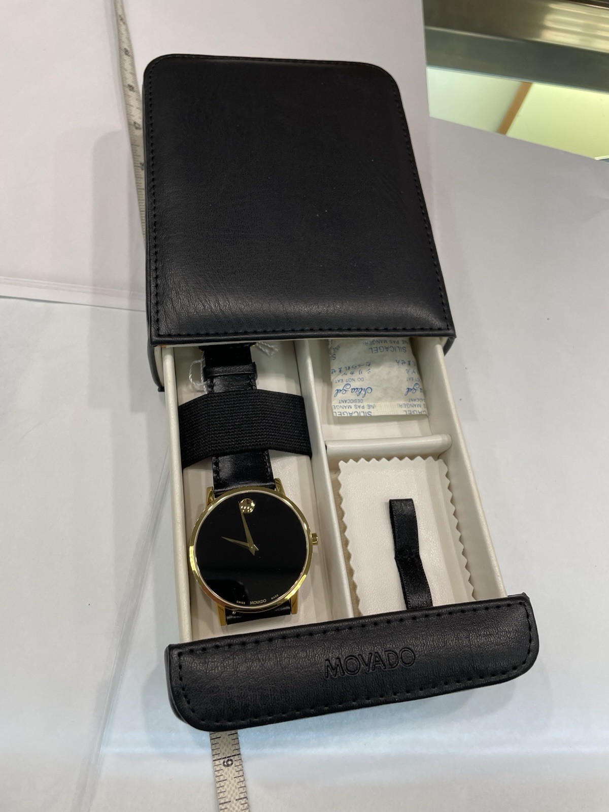 Leather Travel Watch Case By Movado