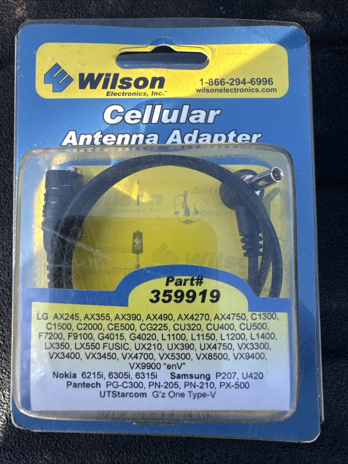 Qty 4 Wilson electronics cellular antenna adapters part # 359919