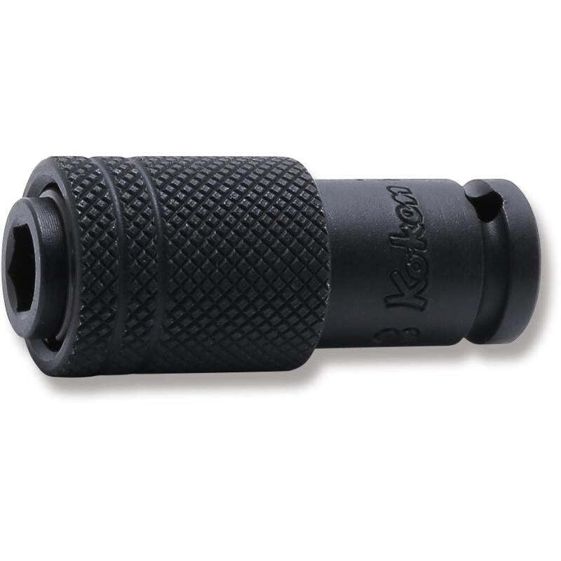Koken 12142-F6.3 1/4 Sq.Dr. Bit Holder 1/4 Hex Length 36mm Locking Quick Release