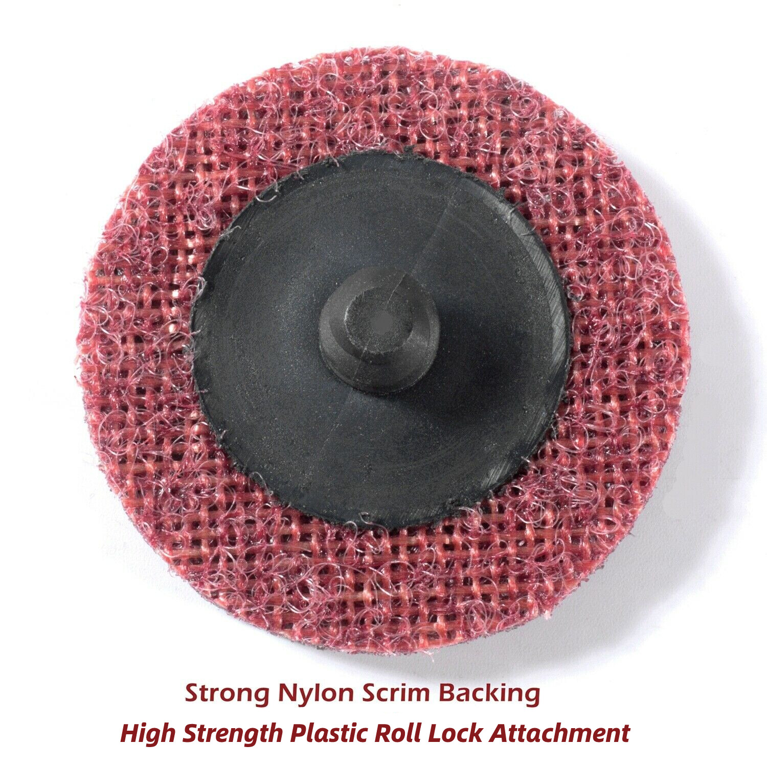 46PCS 2" Roll Lock Surface Conditioning Die Grinder Sanding Discs Set & Holder