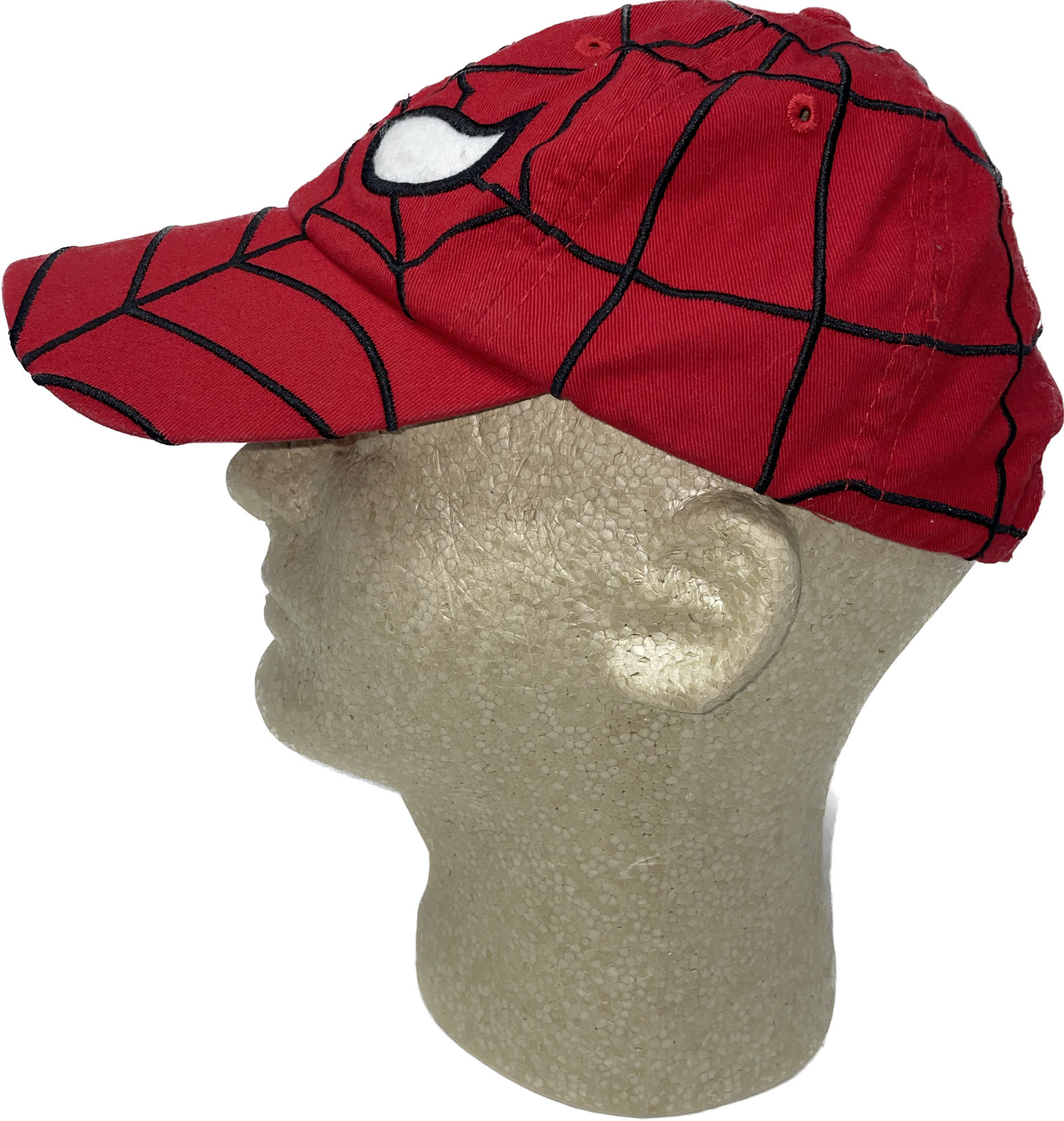 Baseball Cap Hat Spider Man Marvel Universal Studios One Size Youth Strap Back